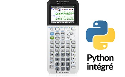 Découvrez la TI-83 Premium CE Edition Python 